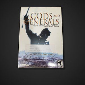 Gods and Generals Big Box PC Game Retro